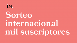 Soreto internacional por los 1000 suscriptores. Javier Miró